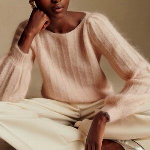 NWOT Sezane Mohair sweater, L